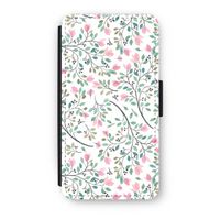 Sierlijke bloemen: iPhone XS Flip Hoesje