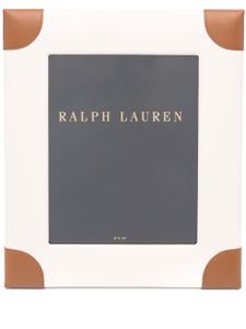 Ralph Lauren Home cadre photo Ryan en cuir - Tons neutres