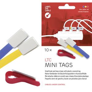 Label-the-cable MINI kabelbinder Synthetisch Meerkleurig 10 stuk(s)