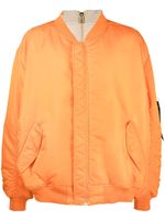 VETEMENTS veste bomber à design réversible - Orange