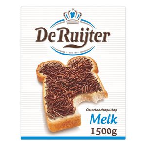 De Ruijter - Chocoladehagel melk - 1,5kg