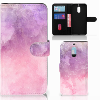 Hoesje Nokia 6 Pink Purple Paint