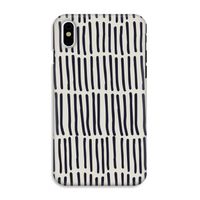 Moroccan stripes: iPhone XS Tough Case - thumbnail