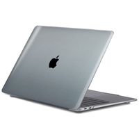 Lunso MacBook Air 13 inch M1 (2020) cover hoes - case - Glanzend Transparant