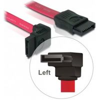 Delock 84249 SATA 3 Gb/s Kabel recht naar boven haaks 30cm rood