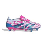 adidas Predator Elite FT IJzeren-Nop Voetbalschoenen (SG) Wit Roze Blauw - thumbnail