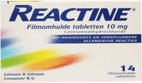 Reactine Anti histaminicum 10mg (14 tab)