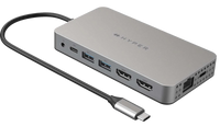 HYPER HDM1H interface hub USB 3.2 Gen 1 (3.1 Gen 1) Type-C 5000 Mbit/s Roestvrijstaal - thumbnail