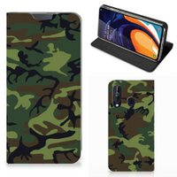 Samsung Galaxy A60 Hoesje met Magneet Army Dark - thumbnail