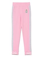 Bogner Kids pantalon de jogging à logo imprimé - Rose