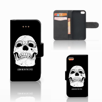 Telefoonhoesje met Naam Apple iPhone 5C Skull Eyes