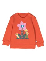 Stella McCartney Kids Glitzernde Kameratasche floral-print sweatshirt - Orange