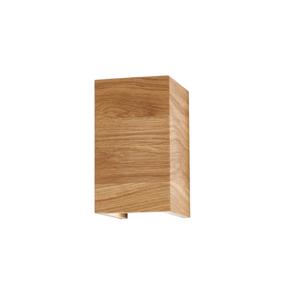 Fischer & Honsel Led wandlamp Shine-Wood 18cm hoog 30575