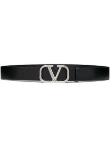 Valentino Garavani ceinture VLogo Signature en cuir - Noir