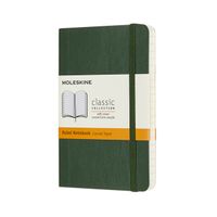 Notitieboek Moleskine pocket 90x140mm lijn soft cover myrtle green - thumbnail