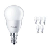 Voordeelpak 6x Philips CorePro LEDluster E14 P45 5.5W 827 Matt | Vervangt 40W