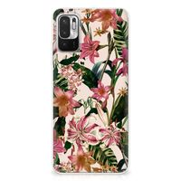 Xiaomi Redmi Note 10/10T 5G | Poco M3 Pro TPU Case Flowers - thumbnail