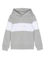 Calvin Klein Kids Hoodie met colourblocking - Grijs