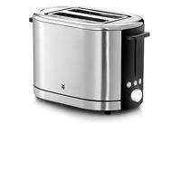 WMF Lono Broodrooster, Dubbele Sleuf, met Broodjesopzetstuk, voor XXL-toast, 7 Bruiningsniveaus, 900 W, Mat Roestvrij Staal