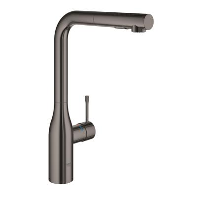 Grohe Essence New keukenkraan hoge uitloop uittrekbare handdouche hard graphite Grohe Essence New keukenkraan hoge uitloop uittrekbare handdouche hard graphite