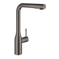 Grohe Essence New keukenkraan hoge uitloop uittrekbare handdouche hard graphite