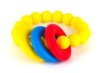 Lollipops & More bijtarmband Donut Teether 6,5 cm silicone