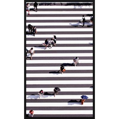 Wanddecoratie Rhythm of the City 025 70x118cm