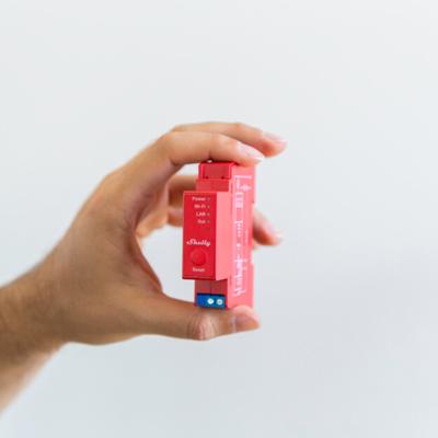 Shelly 1Pro PM Schakelactor Bluetooth, WiFi Shelly