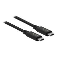 Delock USB4™ 40 Gbps kabel coaxiaal 0,8 m