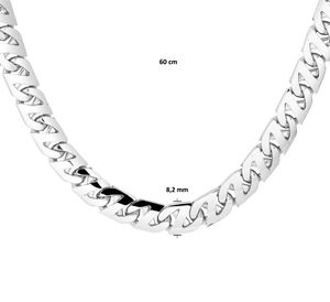 TFT Zilveren Ketting Gourmet 8,2 mm 60 cm