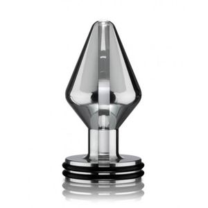 ElectraStim Midi Classic Electro Butt Plug Buttplug Zilver Metaal 1 stuk(s)