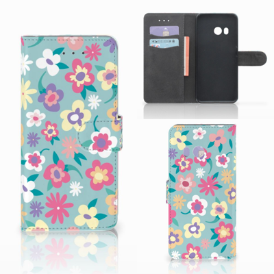 HTC U11 Hoesje Flower Power