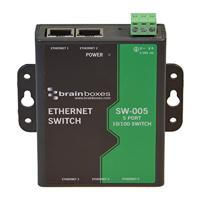 Brainboxes Ethernet naar 3 relaisadapter