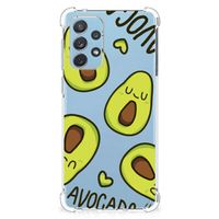 Samsung Galaxy A73 Stevig Bumper Hoesje Avocado Singing