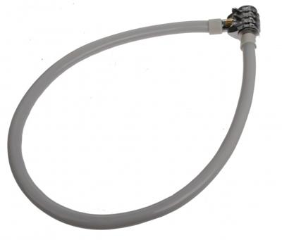 M-Wave Kabelslot cijfercombinatie 500 x 12 mm wit M-Wave Kabelslot cijfercombinatie 500 x 12 mm wit