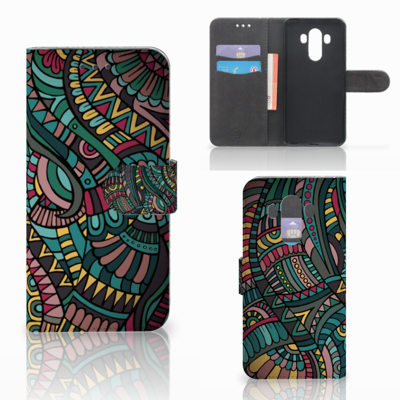 Huawei Mate 10 Pro Telefoon Hoesje Aztec Huawei Mate 10 Pro Telefoon Hoesje Aztec