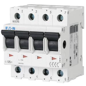 Eaton 276277 Hoofdschakelaar 4-polig 63 A 4x NC, 4x NO 240 V/AC