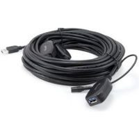 Equip 133348 USB-kabel 15 m USB 3.2 Gen 1 (3.1 Gen 1) USB A Zwart