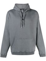 DSQUARED2 hoodie à logo brodé - Gris