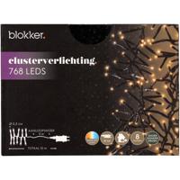 Blokker 768LED clusterverlichting warm wit binnen en buiten - thumbnail