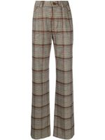 Vivienne Westwood pantalon droit à carreaux - Marron - thumbnail