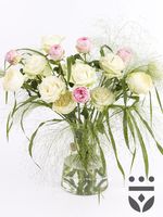 Pastel centerpiece - Platinum | Medium