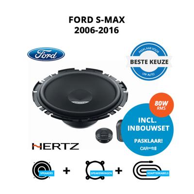 Beste speakers voor Ford S-Max 2006-2016 - Voordeuren/achterdeuren Beste speakers voor Ford S-Max 2006-2016 - Voordeuren/achterdeuren