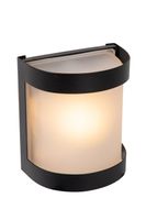 Lucide BOLO - Wandlamp Buiten - 1xE27 - IP44 - Opaal