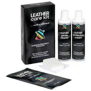 VidaXL Leerverzorgingsset 2x250 ml CARE KIT