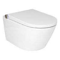 RapoWash Basic bidet toilet standaard model 59 cm met zitting zonder spoelrand - thumbnail