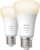 Philips Hue White E27 800lm Duo pack - thumbnail