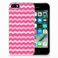 Apple iPhone SE | 5S TPU bumper Waves Pink