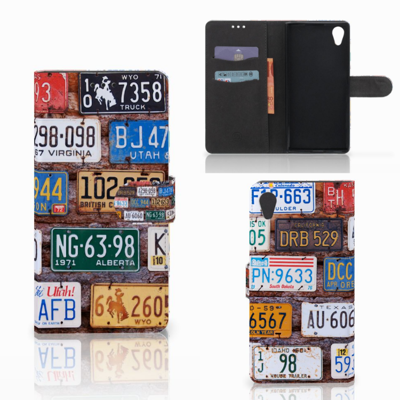 Sony Xperia XA1 Plus Telefoonhoesje met foto Kentekenplaten Sony Xperia XA1 Plus Telefoonhoesje met foto Kentekenplaten