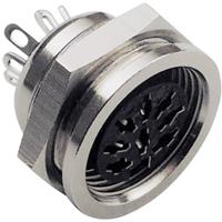 TRU COMPONENTS TC-2504030 DIN-connector Bus, inbouw Aantal polen: 8 Zilver 1 stuk(s)